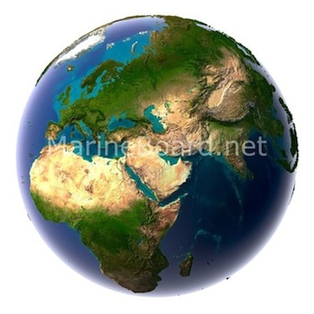 морской глобус, морская доска объявлений